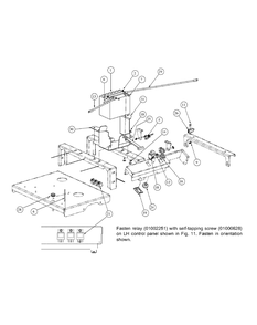 Electrical Assembly Kohler And Honda Diagram and Parts List for M54-HN 53BB5ETW750-24-HP Cub Cadet Lawn Tractor